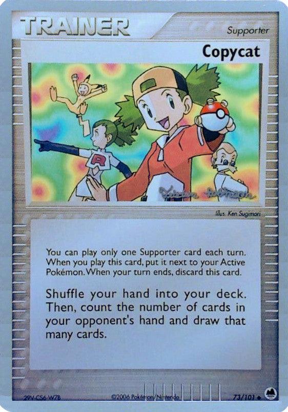 73, Normal, Supporter, Uncommon, World Championships 2008 Copycat (73/101) (Intimidation - Tristan Robinson) [World Championships 2008] - Trading Card World