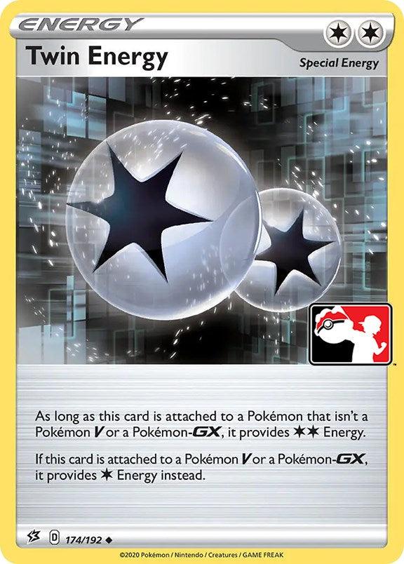 174, Colorless, Holofoil, Normal, Prize Pack Series One, Uncommon Twin Energy (174/192) [Prize Pack Series One] - Trading Card World