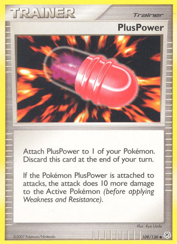 109, Diamond & Pearl: Base Set, Item, Normal, Reverse Holofoil, Uncommon PlusPower (109/130) [Diamond & Pearl: Base Set] - Trading Card World