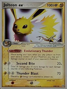 109, Fighting, Lightning, Metal[-30], Normal, Rare, World Championships 2007 Jolteon ex (109/113) (Legendary Ascent - Tom Roos) [World Championships 2007] - Trading Card World