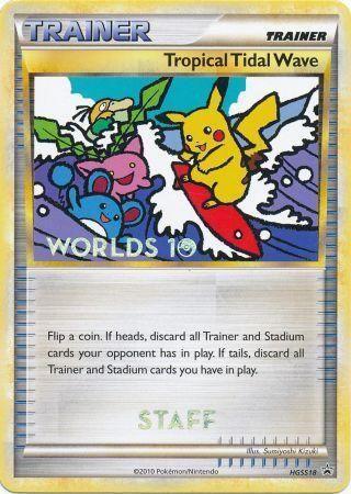 HeartGold & SoulSilver: Black Star Promos, HGSS18, Item, Normal, Promo Tropical Tidal Wave (HGSS18) (Staff) [HeartGold & SoulSilver: Black Star Promos] - Trading Card World
