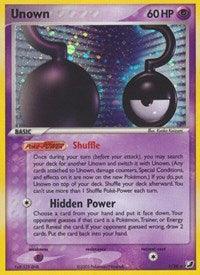 ?/28, EX: Unseen Forces, Holo Rare, Holofoil, Psychic Unown (?) (?/28) [EX: Unseen Forces] - Trading Card World