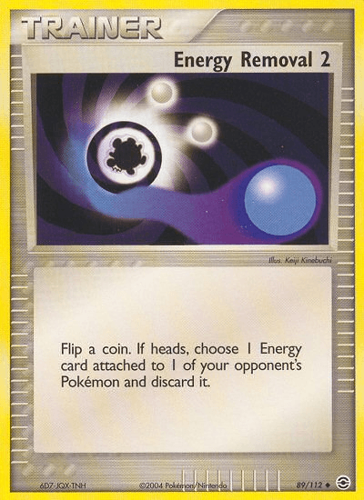 89, EX: FireRed & LeafGreen, Item, Normal, Reverse Holofoil, Uncommon Energy Removal 2 (89/112) [EX: FireRed & LeafGreen] - Trading Card World