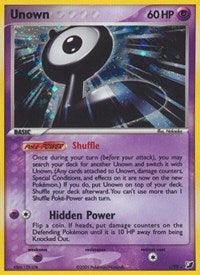 EX: Unseen Forces, Holo Rare, Holofoil, Psychic Unown (L) (L/28) [EX: Unseen Forces] - Trading Card World