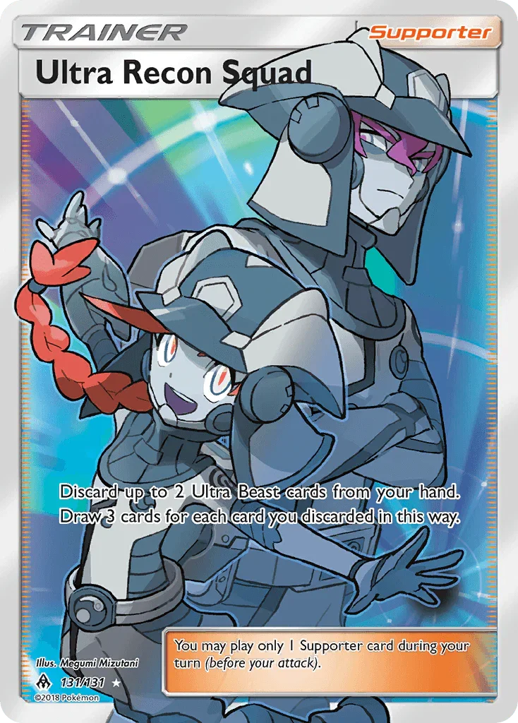 131, Holofoil, Sun & Moon: Forbidden Light, Supporter, Ultra Rare Ultra Recon Squad (131/131) [Sun & Moon: Forbidden Light] - Trading Card World