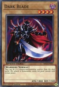 1st Edition, Common, Dark, Normal Monster, Speed Duel: Battle City Box, Warrior Dark Blade [SBCB-EN092] Common - Trading Card World