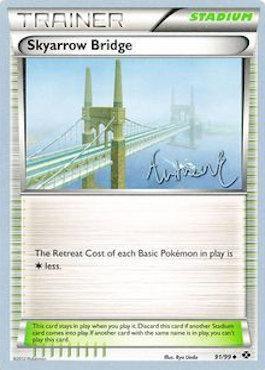 91, Normal, Stadium, Uncommon, World Championships 2014 Skyarrow Bridge (91/99) (Emerald King - Andrew Estrada) [World Championships 2014] - Trading Card World