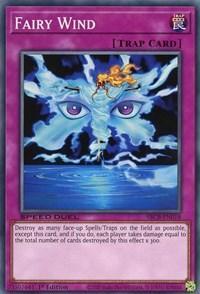1st Edition, Common, Normal Trap, Speed Duel: Battle City Box, Trap Fairy Wind [SBCB-EN018] Common - Trading Card World