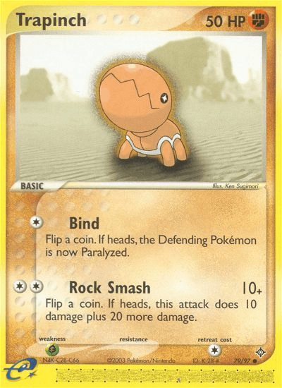 Trapinch (79/97) [EX: Dragon]