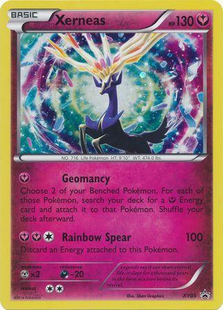 Darkness[-20], Fairy, Holofoil, Metal[x2], Promo, XY05, XY: Black Star Promos Xerneas (XY05) (Jumbo Card) [XY: Black Star Promos] - Trading Card World