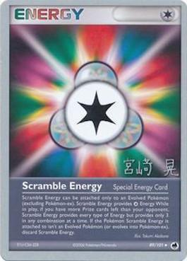 89, Normal, Special Energy, Uncommon, World Championships 2007 Scramble Energy (89/101) (Swift Empoleon - Akira Miyazaki) [World Championships 2007] - Trading Card World