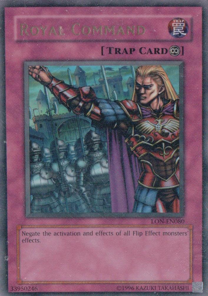 Continuous Trap, Labyrinth of Nightmare, Trap, Ultra Rare, Unlimited Royal Command [LON-EN080] Ultra Rare - Trading Card World