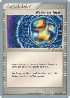 141, Normal, Trainer, Uncommon, World Championships 2004 Weakness Guard (141/147) (Team Rushdown - Kevin Nguyen) [World Championships 2004] - Trading Card World