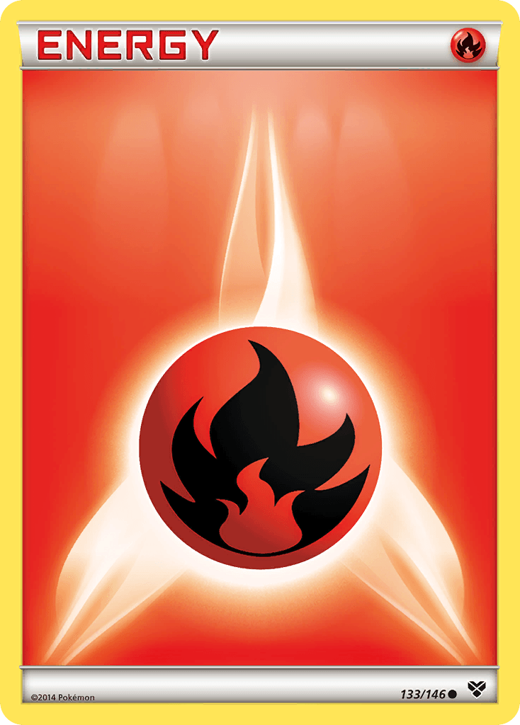 133, Common, Fire, Normal, XY: Base Set Fire Energy (133/146) [XY: Base Set] - Trading Card World