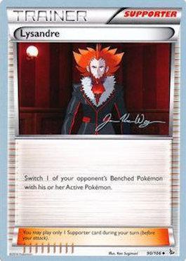 90, Normal, Supporter, Uncommon, World Championships 2015 Lysandre (90/106) (HonorStoise - Jacob Van Wagner) [World Championships 2015] - Trading Card World