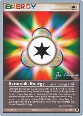 89, Normal, Special Energy, Uncommon, World Championships 2008 Scramble Energy (89/101) (Psychic Lock - Jason Klaczynski) [World Championships 2008] - Trading Card World
