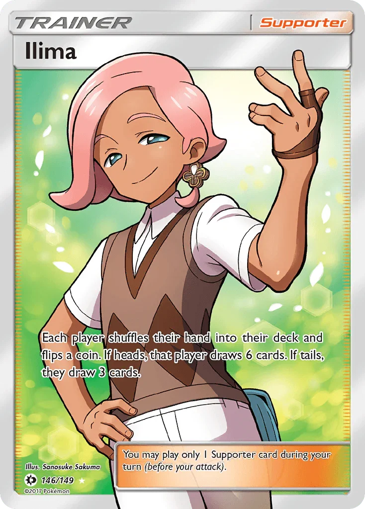 146, Holofoil, Sun & Moon: Base Set, Supporter, Ultra Rare Ilima (146/149) [Sun & Moon: Base Set] - Trading Card World