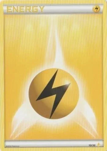 10, Lightning, Normal, Promo, XY: Trainer Kit 3 - Pikachu Libre Lightning Energy (10/30) [XY: Trainer Kit 3 - Pikachu Libre] - Trading Card World