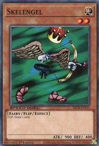 1st Edition, Common, Fairy, Flip/Effect Monster, Light, Speed Duel: Battle City Box Skelengel [SBCB-EN131] Common - Trading Card World