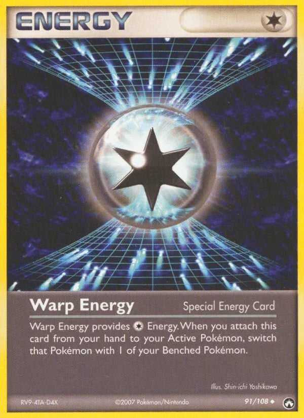 91, Energy, EX: Power Keepers, Normal, Uncommon Warp Energy (91/108) [EX: Power Keepers] - Trading Card World