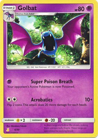 Fighting[-20], Lightning[×2], Normal, Promo, Psychic, Sun & Moon: Trainer Kit - Alolan Raichu Golbat (6/30) [Sun & Moon: Trainer Kit - Alolan Raichu] - Trading Card World