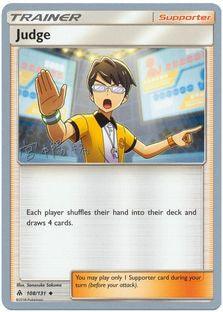 108, Normal, Supporter, Uncommon, World Championships 2019 Judge (108/131) (Pikarom Judge - Haruki Miyamoto) [World Championships 2019] - Trading Card World