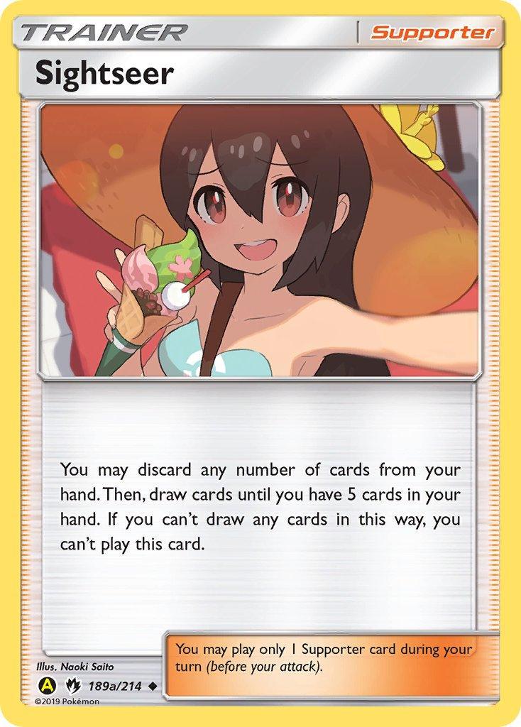 189a, Alternate Art Promos, Normal, Promo, Supporter Sightseer (189a/214) [Alternate Art Promos] - Trading Card World