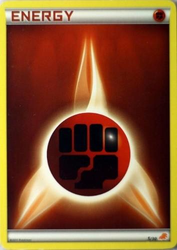 Black & White: Trainer Kit - Excadrill, Fighting, Normal, Promo Fighting Energy (5/30) [Black & White: Trainer Kit - Excadrill] - Trading Card World