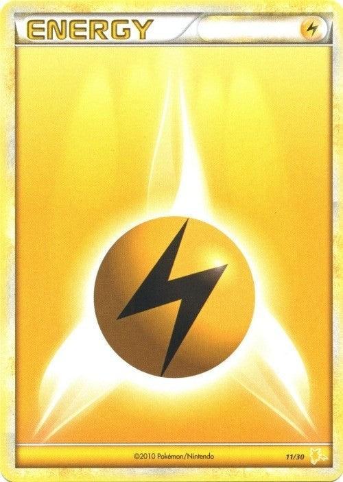 11, HeartGold & SoulSilver: Trainer Kit - Raichu, Lightning, Normal, Promo Lightning Energy (11/30) [HeartGold & SoulSilver: Trainer Kit - Raichu] - Trading Card World