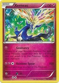 96, D-20, Holo Rare, Holofoil, Mx2, XY: Base Set Xerneas (96/146) (Cracked Ice Holo) [XY: Base Set] - Trading Card World
