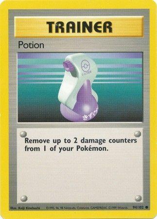 94, Base Set Unlimited, Common, Normal, Trainer Potion (94/102) [Base Set Unlimited] - Trading Card World