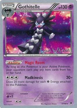 47, Holo Rare, Normal, Psychic, Psychic[×2], World Championships 2013 Gothitelle (47/98) (American Gothic - Ian Whiton) [World Championships 2013] - Trading Card World