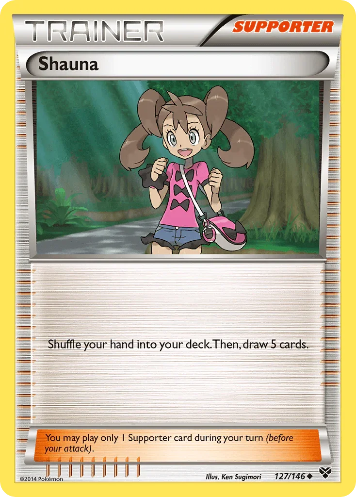 127, Normal, Reverse Holofoil, Supporter, Uncommon, XY: Base Set Shauna (127/146) [XY: Base Set] - Trading Card World