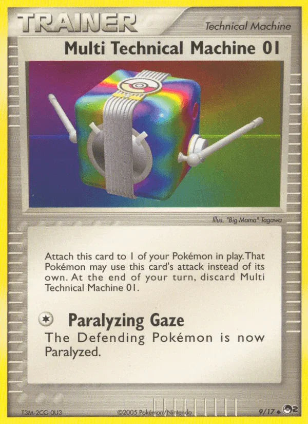 Item, Normal, POP Series 2, Uncommon Multi Technical Machine 01 (9/17) [POP Series 2] - Trading Card World