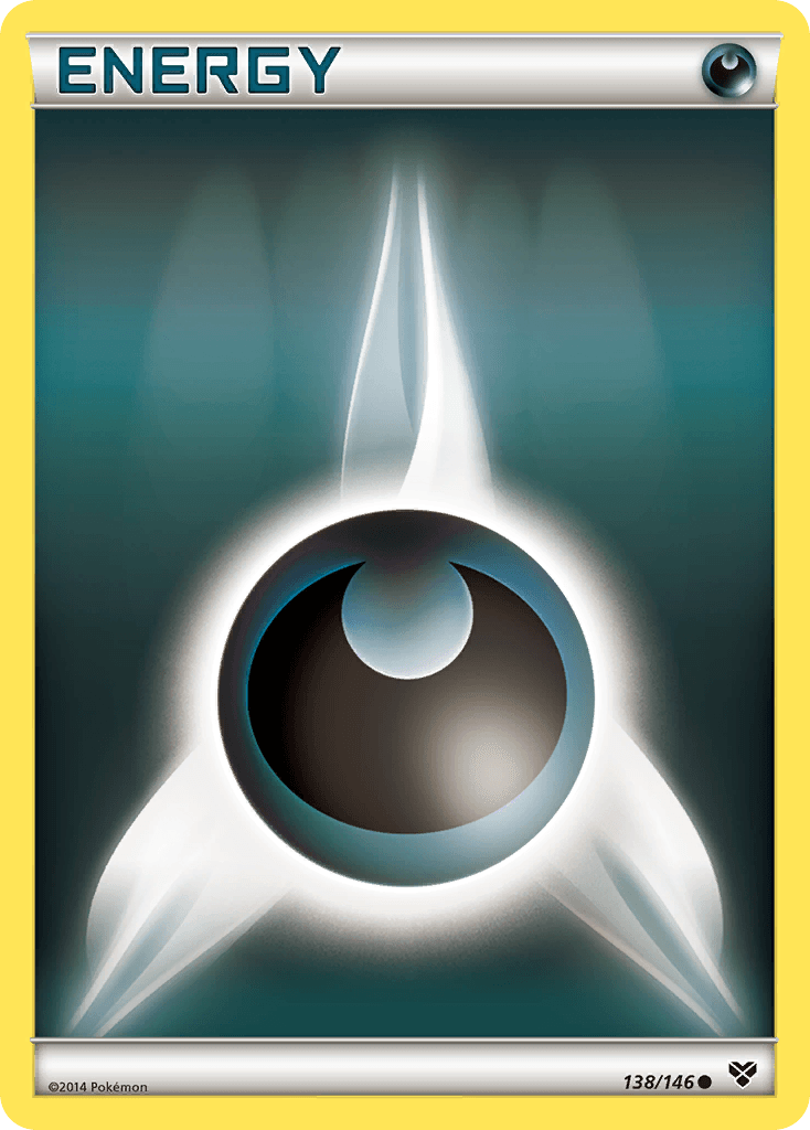138, Common, Darkness, Normal, XY: Base Set Darkness Energy (138/146) [XY: Base Set] - Trading Card World