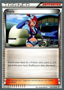 134, Normal, Supporter, Uncommon, World Championships 2013 Skyla (134/149) (Ultimate Team Plasma - Yugo Sato) [World Championships 2013] - Trading Card World