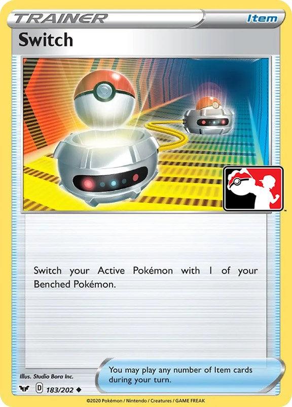 183, Holofoil, Item, Normal, Prize Pack Series One, Uncommon Switch (183/202) [Prize Pack Series One] - Trading Card World