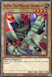 1st Edition, Common, Earth, Normal Monster, Rock, Speed Duel: Battle City Box Alpha The Magnet Warrior [SBCB-EN023] Common - Trading Card World