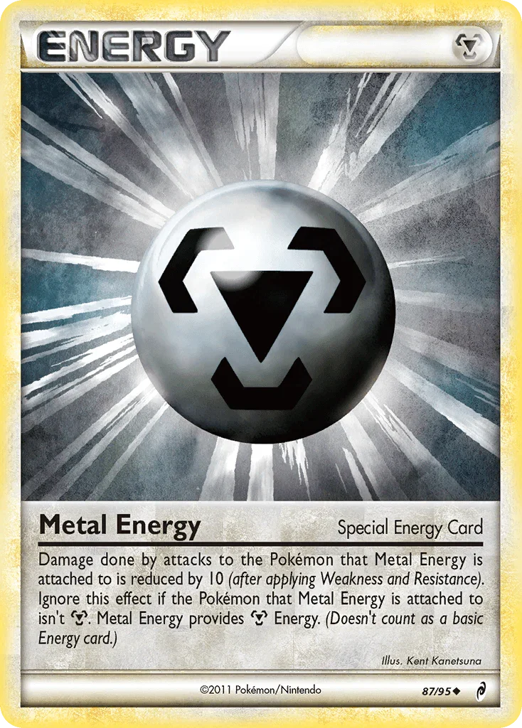 87, HeartGold & SoulSilver: Call of Legends, Normal, Reverse Holofoil, Special Metal Energy, Uncommon Metal Energy (87/95) [HeartGold & SoulSilver: Call of Legends] - Trading Card World