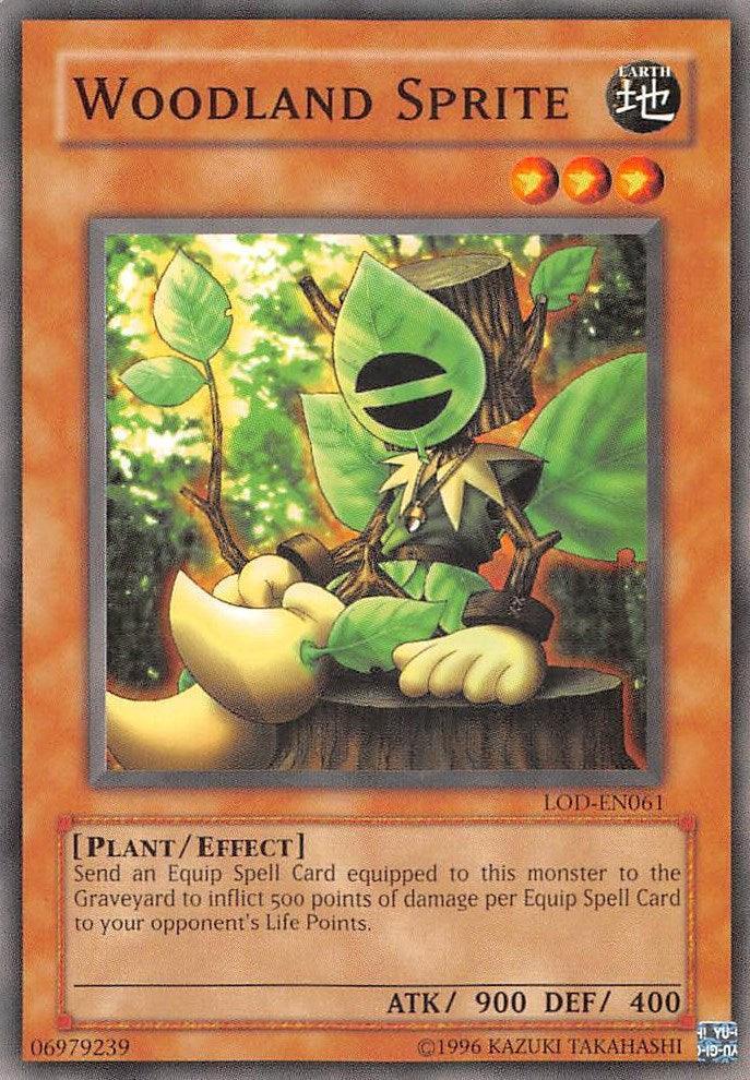 Common, Earth, Effect Monster, Legacy of Darkness, Plant, Unlimited Woodland Sprite [LOD-EN061] Common - Trading Card World