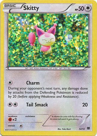 12, Colorless, Fighting[×2], Holofoil, McDonald's Promos: 2015 Collection, Promo Skitty (12/12) [McDonald's Promos: 2015 Collection] - Trading Card World
