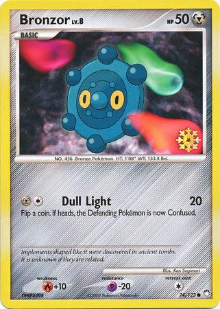 74, Countdown Calendar Promos, Fire[+10], Metal, Normal, Promo, Psychic[-20] Bronzor (74/123) [Countdown Calendar Promos] - Trading Card World