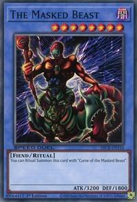 1st Edition, Common, Dark, Fiend, Ritual Monster, Speed Duel: Battle City Box The Masked Beast [SBCB-EN116] Common - Trading Card World