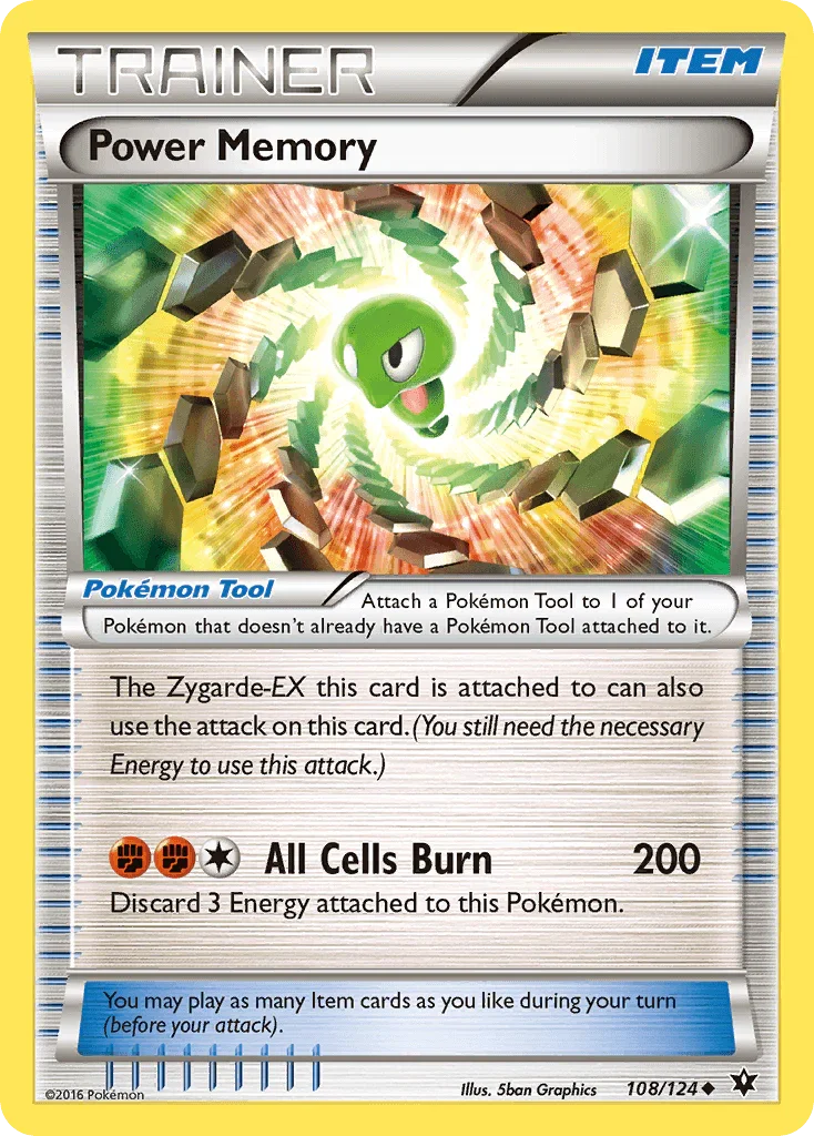108, Item, Normal, Reverse Holofoil, Uncommon, XY: Fates Collide Power Memory (108/124) [XY: Fates Collide] - Trading Card World