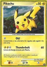 Fighting [x2], Holofoil, Lightning, Metal [-20], Pikachu World Collection Promos, Promo, PW9 Pikachu (PW9) (Portuguese) [Pikachu World Collection Promos] - Trading Card World