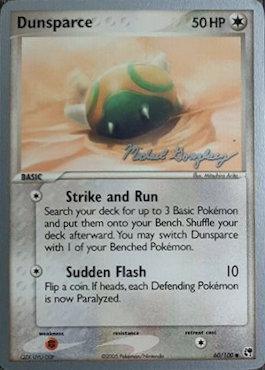 60, Colorless, Common, Fighting[x2], Normal, World Championships 2005 Dunsparce (60/100) (King of the West - Michael Gonzalez) [World Championships 2005] - Trading Card World