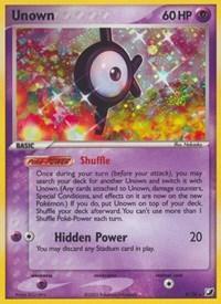 EX: Unseen Forces, Holo Rare, Holofoil, Psychic Unown (K) (K/28) [EX: Unseen Forces] - Trading Card World