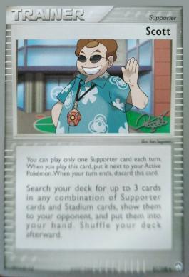 81, Normal, Supporter, Uncommon, World Championships 2008 Scott (81/108) (Bliss Control - Paul Atanassov) [World Championships 2008] - Trading Card World