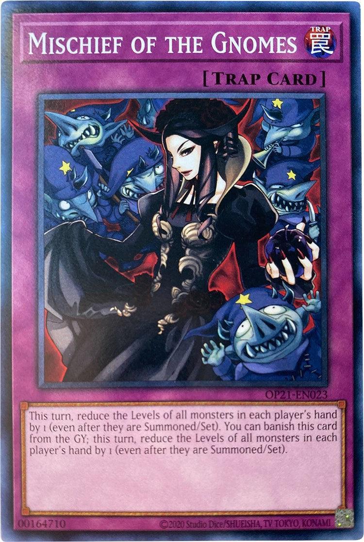 Common, Normal Trap, OTS Tournament Pack 21, Trap, Unlimited Mischief of the Gnomes [OP21-EN023] Common - Trading Card World