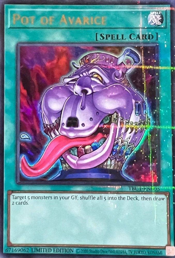 Normal Spell, Spell, The Pot Collection, Ultra Rare, Unlimited Pot of Avarice [TBC1-EN003] Ultra Rare - Trading Card World